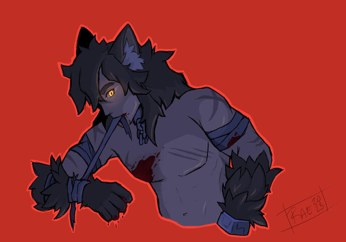 BasilWoof Fanart w/o BG